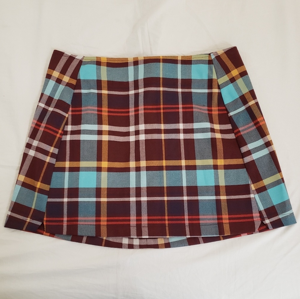 Urban Outfitters Plaid Mini Skirt